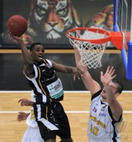 Basketball 1. Bundesliga  11/12:  Walter Tigers Tuebingen - ENBW Ludwigsburg