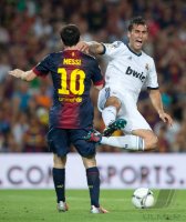 FUSSBALL Primera Division/Super Cup 2012: FC Barcelona - Real Madrid