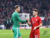 Fussball 1. Bundesliga Saison 19/20: FC Bayern Muenchen -  FC Schalke 04