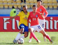 Fussball Frauen FIFA U 17  WM  2008  Brasilien - Republik Korea