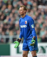 Fussball, 1. Bundesliga  Saison 2014/2015: Werder Bremen - FC Augsburg