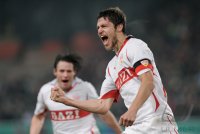 Fussball DFB Pokal 10/11 :   Matthieu Delpierre (VfB Stuttgart)