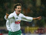 Fussball 1. Bundesliga: Leverkusen - Bremen, Jubel Bremen