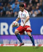 Fussball, 1. Bundesliga  Saison 2014/2015: Hamburger SV - FC Augsburg