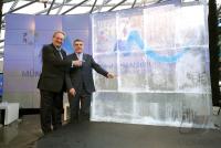 Muenchen : Olympia Bewerbung 2018 Logo Vorstellung