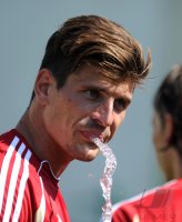 Fussball 1. Bundesliga Saison   2011/2012 : Mario Gomez (FC Bayern Muenchen)