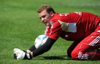 Fussball 1. Bundesliga Saison   2011/2012 : Torwart Manuel Neuer (FC Bayern Muenchen)