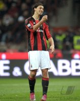 FUSSBALL SERIE A:  Zlatan Ibrahimovic (AC Mailand)