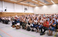 Doppel-Jubilaeum 200 Jahre Schlosskauf / 250 Jahre Kirchweihe St.-Martinus-Kirche in Hirrlingen (Kreis Tuebingen)