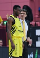Basketball 1. Bundesliga 17/18 Hauptrunde: Walter Tigers Tuebingen - Fraport Skyliners Frankfurt