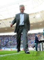 Fussball 1. Bundesliga : Trainer Jupp Heynckes  (FC Bayern Muenchen)