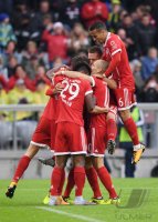 Fussball 1. Bundesliga Saison 17/18: FC Bayern Muenchen - 1. FSV Mainz 05