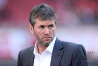 Fussball 1. Bundesliga : Trainer Friedhelm Funkel (Hertha)