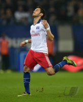 Fussball, 1. Bundesliga  Saison 2013/2014: Hamburger SV - Bayer 04 Leverkusen