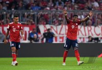 Fussball 1. Bundesliga Saison 18/19: FC Bayern Muenchen - Borussia Moenchengladbach