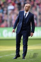 Fussball 1. Bundesliga Saison 14/15: Trainer Roberto Di Matteo (FC Schalke 04)