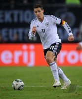 FUSSBALL INTERNATIONAL: Deutschland, KLOSE am Ball