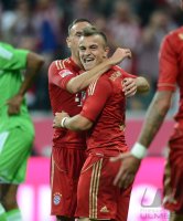 Fussball 1. Bundesliga, Saison 2012/2013:  FC Bayern Muenchen - VFL Wolfsburg