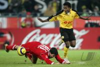 Fussball 1. Bundesliga: Dortmund - Bayern, Zweikampf