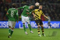 Fussball, 1. Bundesliga  Saison 2014/2015: SV Werder Bremen - Borussia Dortmund