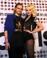 Schauspieler Wilson Gonzalez Ochsenknecht mit dem Model Bonnie Strange