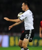 Fussball International EM 2012 - Qualifikation:  Deutschland, WESTERMANN Einzelaktion