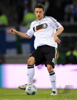 Fussball, International, WM Qualifikation 2010: Deutschland, GENTNER Einzelaktion