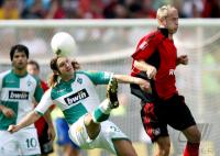 Fussball 1. Bundesliga: Bremen - Leverkusen