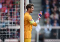 Fussball 1. Bundesliga Saison 14/15: Torwart Kevin Trapp (Eintracht Frankfurt)