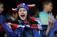 Fussball U21-Europameisterschaft 2011:  Island Fan