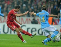 Fussball CHL  Saison 2011/2012:  FC Bayern Muenchen - SSC Neapel