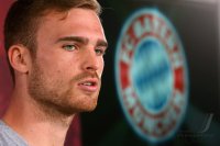 FUSSBALL 1. Bundesliga 2013/2014: FC Bayern Muenchen stellt Jan Kirchhoff vor