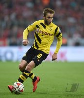 Fussball DFB Pokal Halbfinale 14/15: FC Bayern Muenchen - Borussia Dortmund