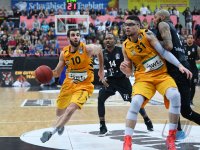 Basketball 1. Bundesliga 16/17 Hauptrunde: Walter Tigers Tuebingen -  Telekom Baskets Bonn