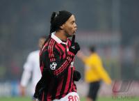 FUSSBALL  International CHL 09/10 : JUBEL RONALDINHO (AC Mailand )