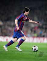 FUSSBALL  International CHL 09/10 :  Lionel Messi (Barca)