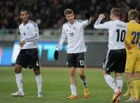 FUSSBALL INTERNATIONAL:  JUBEL Thomas MUELLER (Deutschland)