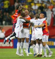 Fussball WM 2006 Brasilien  -  Frankreich