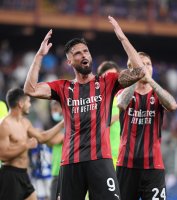 FUSSBALL INTERNATIONAL SERIE A 21/22: Sampdoria Genua - AC Mailand