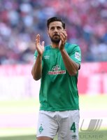 Fussball 1. Bundesliga Saison 18/19: FC Bayern Muenchen - SV Werder Bremen