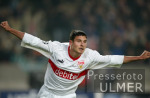 FUSSBALL CHL  Panathinaikos Athen   -  VfB Stuttgart JUBEL VfB