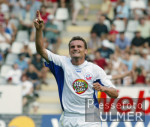 FUSSBALL  1. Bundesliga SC Freiburg-Rostock JUBEL Hansa