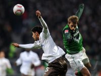 Fussball: 1. Bundesliga Saison 2010/2011: Werder Bremen - St. Pauli Hamburg