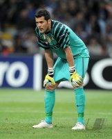 FUSSBALL CHL  Saison 10/11: Torwart Julio Cesar (Inter Mailand)