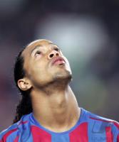 Fussball Int: CHL: Barcelona - Chelsea, RONALDINHO