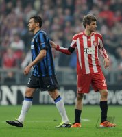 Fussball CHL  Saison 2010/2011: FC Bayern Muenchen - Inter Mailand