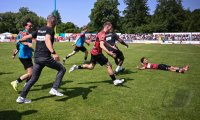 Fussball Relegation zur Regionalliga Sued  2024/2025   
TSG Balingen - Tuerk Guecue Friedberg