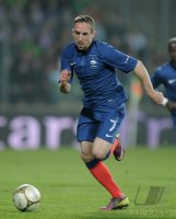 FUSSBALL INTERNATIONAL:  Franck RIBERY (Frankreich)