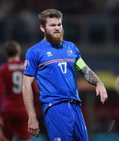 Fussball EM 2016 Quali: Aron Gunnarsson (Island)