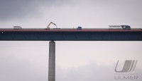 Horb (Kreis Freudenstadt) 07.05.2026 Baustelle auf der Autobahnbruecke ueber das Neckartal
